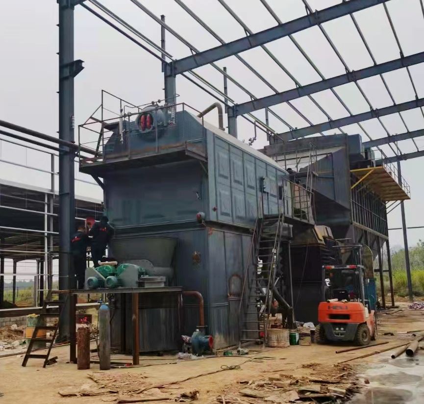 Hot Steam Boiler